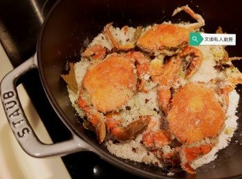 step2: 如想蟹帶令身，可以掃上牛油液，這步驟可免。