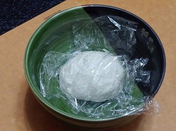 step6: 蓋好鬆弛10分鐘