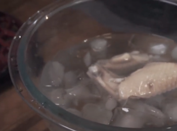 step6: 立刻放入冰水