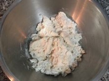 step9: 用攪拌棒混合一下到看不到液體；