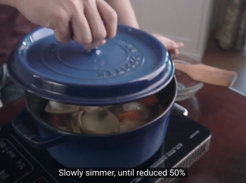 step2: 加水煮10分鐘