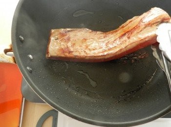 step3: 把它兩面各煎15秒至顏色焦黃有香味即可