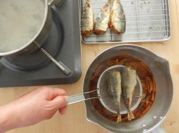 step11: 放入⑦中的湯汁醃漬