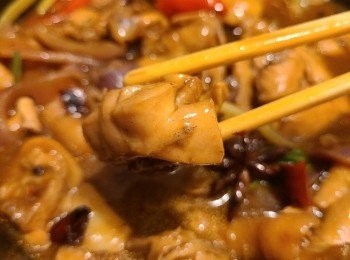step12: 雞肉嫩滑，醬汁惹味。