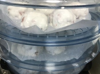 step15: 滾水起蒸20分鐘；