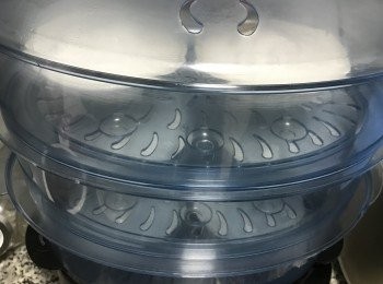 step12: 滾水起蒸20分鐘，燜5分鐘；