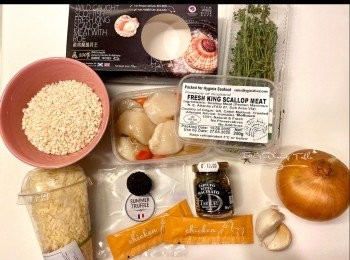 step1: 材料如圖
洋蔥切粒，蒜頭切碎備用