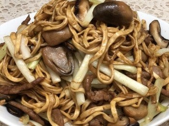 step9: 美味的乾燒伊麵食得喇。