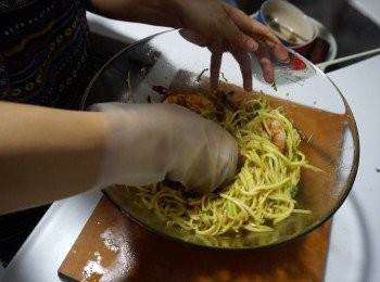 step9: 之後將所有材料拌勻即成