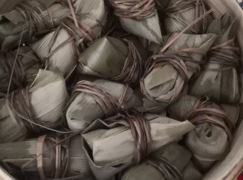 step3: 黑芝麻饀分成約10克1份搓成球狀備用