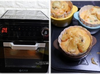 step4: 4 氣炸烤箱 150度烤15分鐘，烤好後放涼備用
