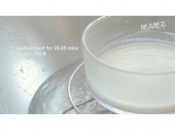 step5: 用中火蒸20-25分鐘