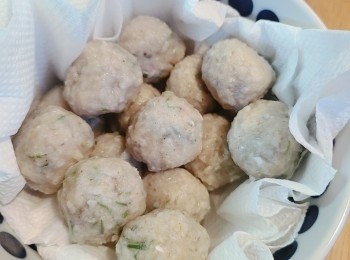 step7: 瀝乾水分。