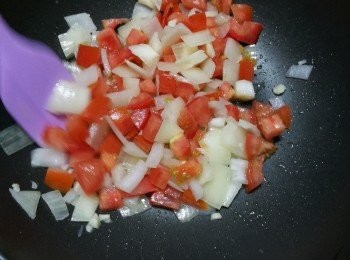 step6: 下番茄。