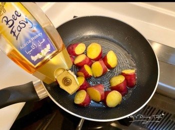 step5: 加入3湯匙蜜糖