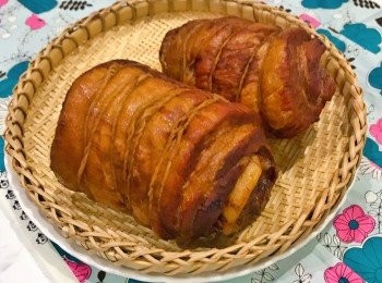 step13: 取出叉燒捲吹電風或室溫靜置到涼透，