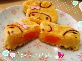 step5: 可愛的medoly月餅出爐啦^^