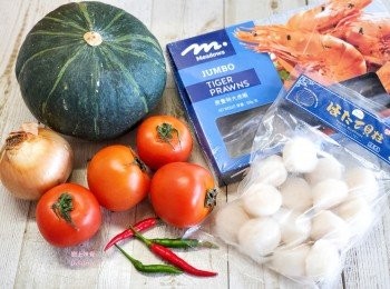 step2: 整理好所有食材。