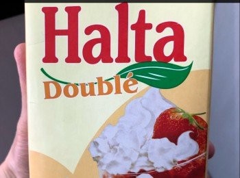 step8: 沒有淡忌廉可以用
花奶或者牛奶代替的