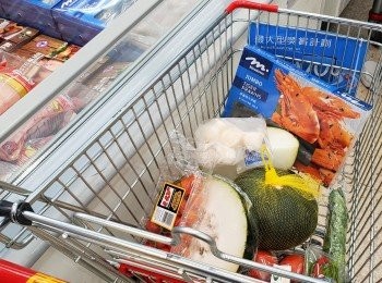 step1: 惠康超市購入所需食材。