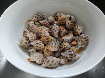 step3: 之後沖洗乾淨及瀝乾備用。