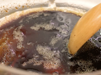 step5: 熱鍋下豉汁醬料混合煮滾備用