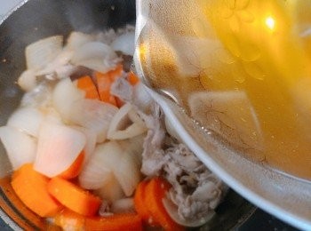 step7: 注入高湯。