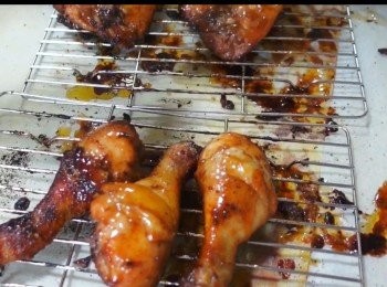 step5: 第二次焗前補塗上一層蜜糖
第二次：195度/ 5分鐘