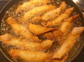 step11: 再次下鍋炸到酥脆上色；