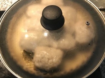 step11: 滾水起蒸15分鐘；