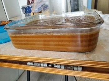 step11: 蒸好後完全灘凍冇蒸氣才可以放入雪櫃雪4小時以上才取出脫模切件,當要進食時蒸熱才食即可
