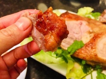 step1: 烤出的烤鸭味道一级棒