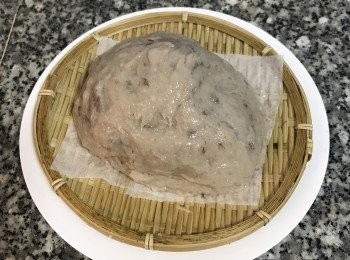 step6: 便完成蝦漿。
可裝到保鮮袋中鋪平，冷藏保存3天，或冷凍1個月。