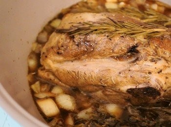 step5: 1小時後將錫紙拿走, 再焗多1小時