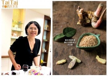 step2: 【<span class="group_1">炒米香</span>小秘訣】：
炒米粒時，一定要很有耐心，以非常小的火，不斷用鍋鏟翻炒且不能停，如果用大火快炒，米粒的外表雖很快就呈金黃色，但米芯還是生硬的。生硬的米芯就算磨成粉，它還是生的！生粉會黏牙，讓料理減分，所以務必要耐心炒熟它。