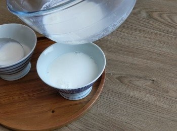step4: 把溶液倒進碗中, 用錫紙包好