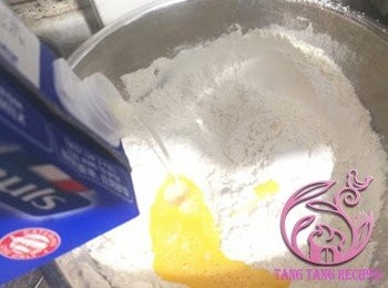 step3: 加入牛奶。