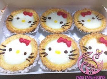 step21: <span class="group_3">造型裝飾</span>啡色朱古力畫鬚及眼睛。