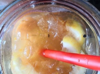 step6: 吃時唧上蜂蜜調味拌入百香果更美味