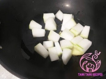 step4: 加入冬瓜。