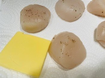 step7: 帶子用廚紙印去多餘水份