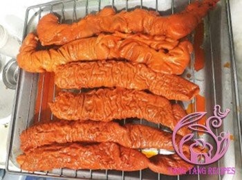 step13: 放架上隔水，置於出風口吹1小時。