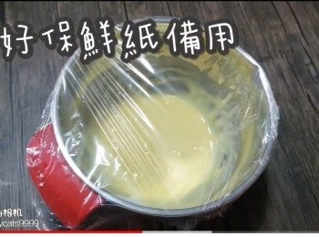step19: 蓋好保鮮紙備用