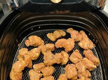 step7: 13分鐘完成蝦醬香酥骨。