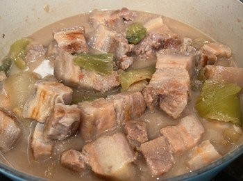 step8: 臨食時可收汁和試味
