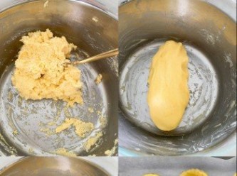 step4: 混合成麵團