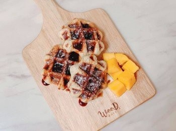 step6: 加上朱古力醬