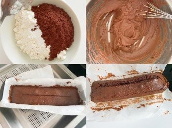 step1: 打散室溫牛油、糖至滑身