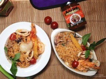 step6: 台塑義大利醬已經調味調好了，省去我們備香料、調味料的步驟了，而且調味很夠味，讓我們輕鬆就做好料理。