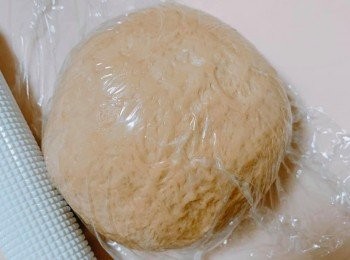 step6: 讓麵團鬆弛15分鐘